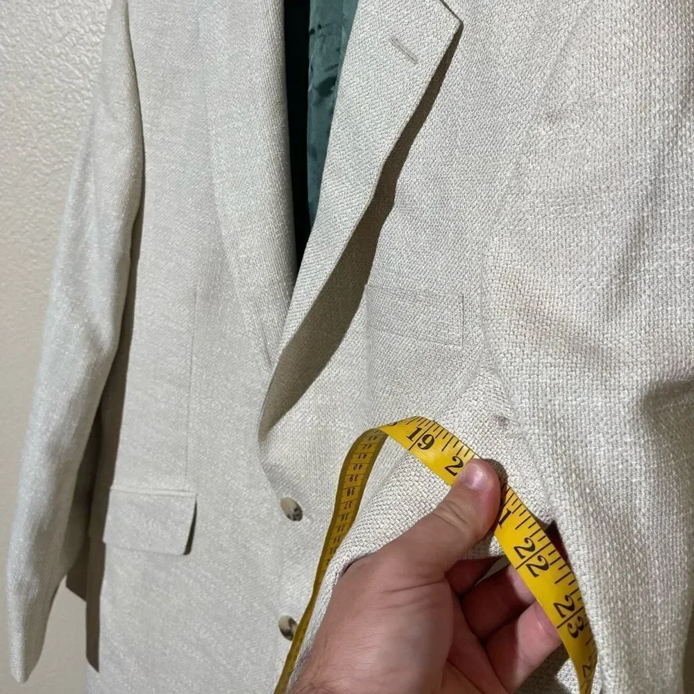 Ede & Ravenscroft  Men's Classic Cream Blazer